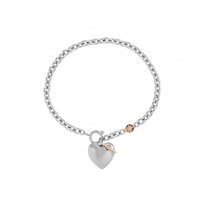 Ladies' Knot Heart Bracelet