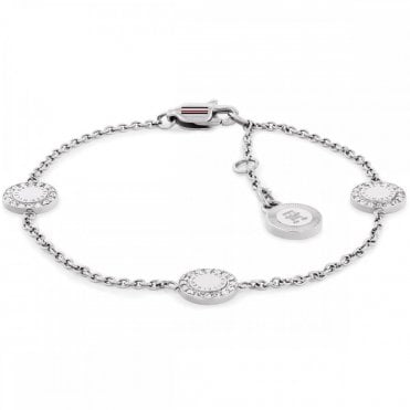 Ladies' Mini Crystals Stainless Steel Bracelet