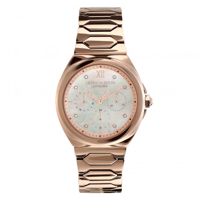Ladies' Rose Gold Plated Lustre Watch