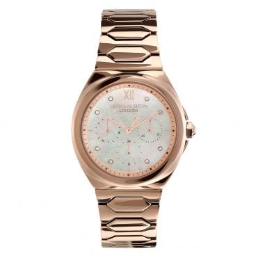 Ladies' Rose Gold Plated Lustre Watch