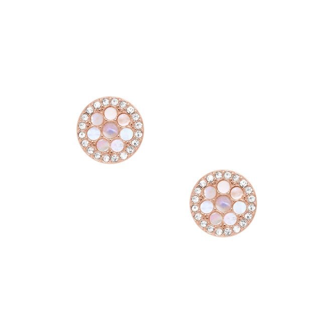 Ladies' Rose Gold Plated Merrit Earrings