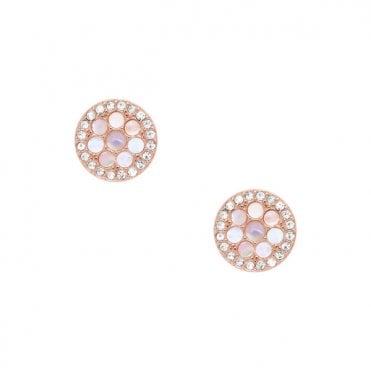 Ladies' Rose Gold Plated Merrit Earrings