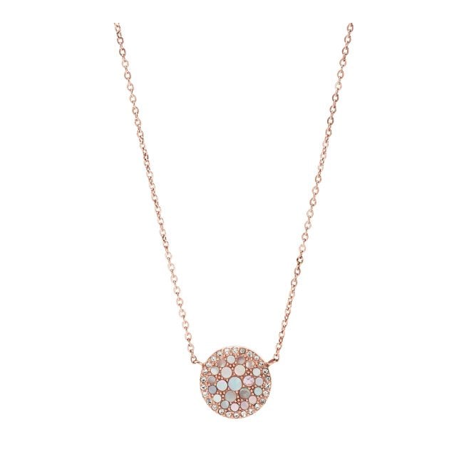 Ladies' Rose Gold Plated Merrit Necklace