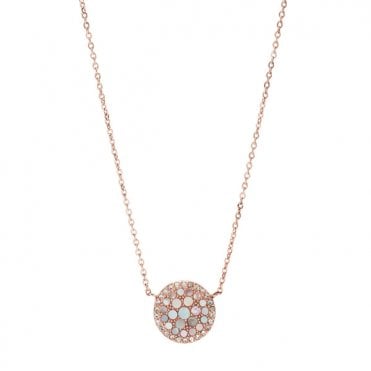 Ladies' Rose Gold Plated Merrit Necklace