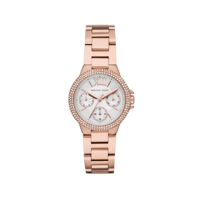 Ladies' Rose Gold Plated Stone Set Camille Watch
