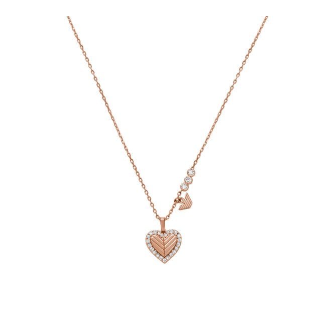 Ladies' Rose Gold Plated Unconditional Love Necklace