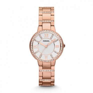 Ladies' Rose Gold Plated Virginia Watch