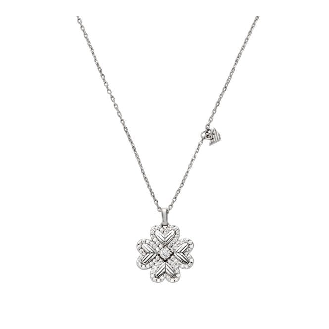 Ladies' Silver Forget Me Knot Necklace