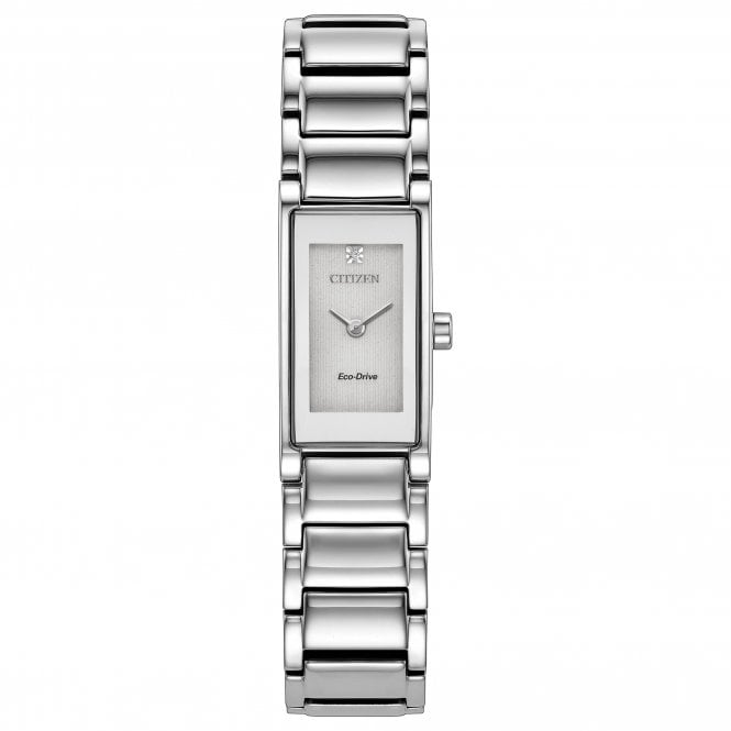 Ladies' Stainless Steel Axiom Eco-Drive Watch