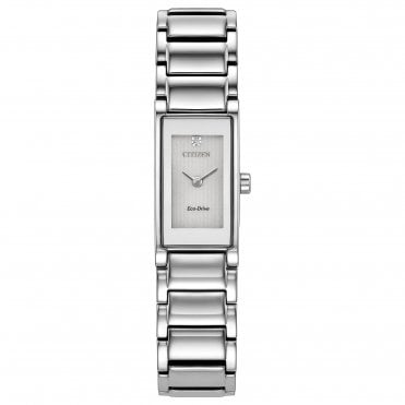 Ladies' Stainless Steel Axiom Eco-Drive Watch