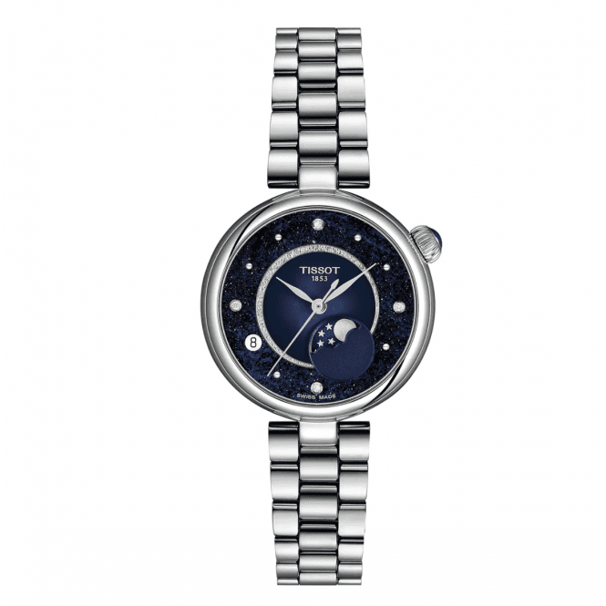 Ladies' Stainless Steel Desir Moon Phase Watch