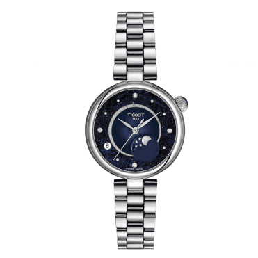 Ladies' Stainless Steel Desir Moon Phase Watch