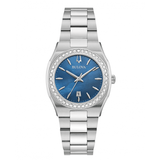 Ladies' Stainless Steel Diamond Surveyor Watch