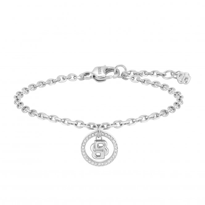 Ladies' Stainless Steel Double B Divine Bracelet