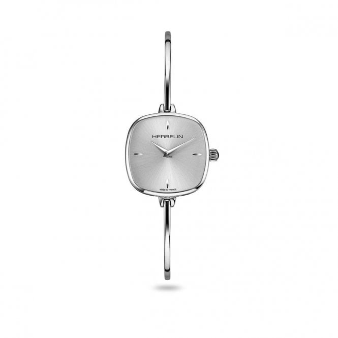 Ladies' Stainless Steel Fil Bangle Watch
