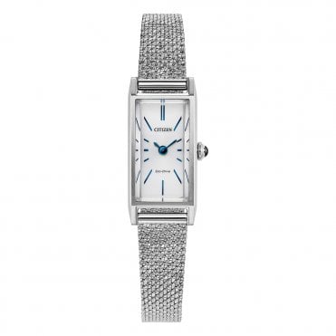Ladies' Stainless Steel Fio Eco-Drive Watch