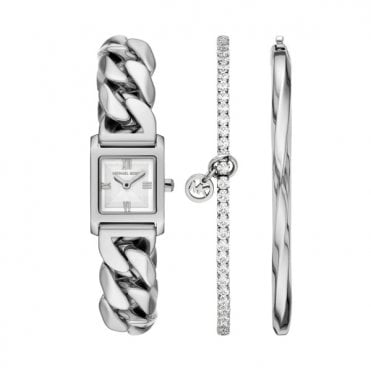 Ladies' Stainless Steel Georgie Watch Set 