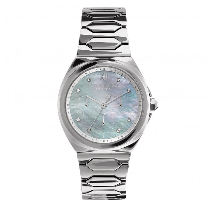 Ladies' Stainless Steel Lustre Watch