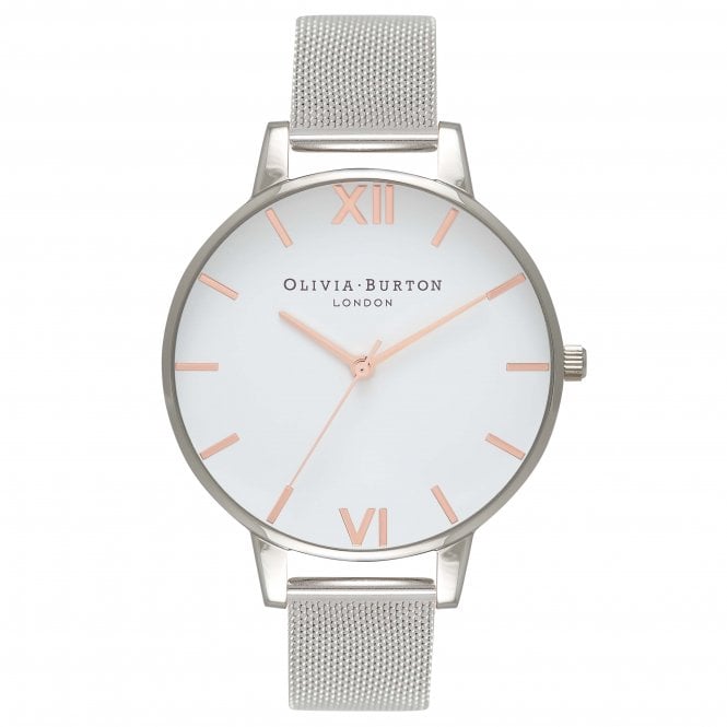Ladies' Stainless Steel Mesh Classic Watch