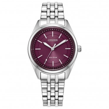 Ladies' Stainless Steel Peyten Eco-Drive Watch