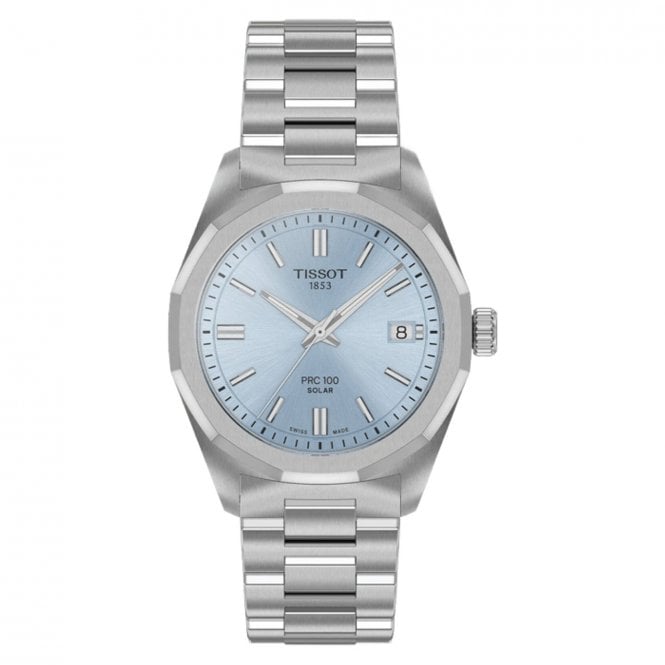 Ladies' Stainless Steel PRC 100 Solar 34mm Watch