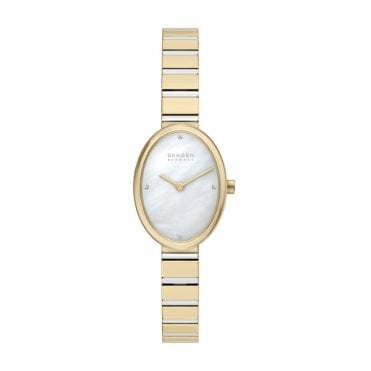 Ladies' Two Tone Anita Oval Watch