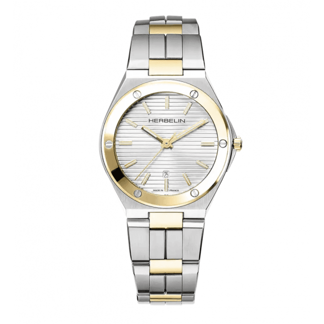 Ladies' Two Tone Cap Camart Watch