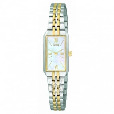 Ladies' Two Tone Eco-Drive Watch