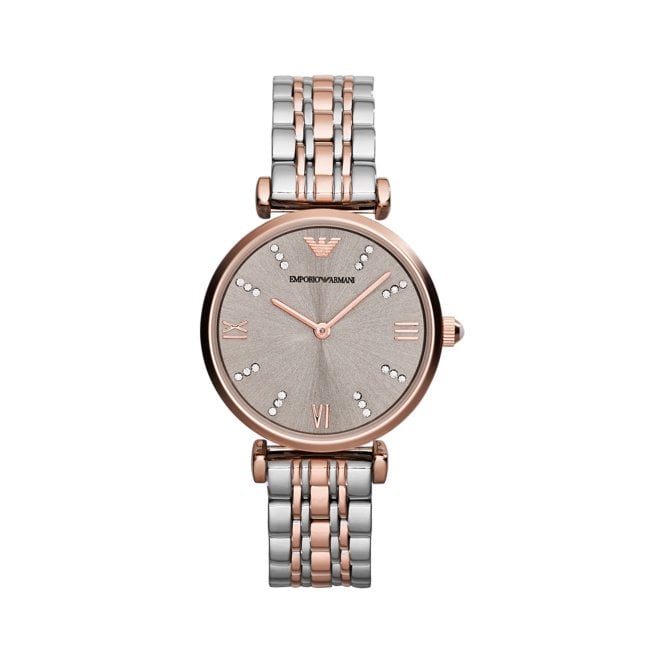 Ladies' Two Tone Gianni T-Bar Watch