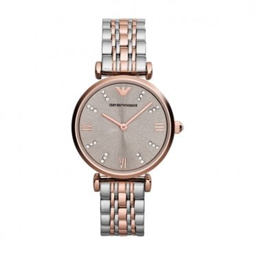 Ladies' Two Tone Gianni T-Bar Watch