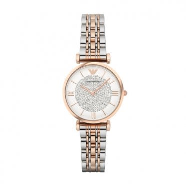 Ladies' Two Tone Gianni T-Bar Watch