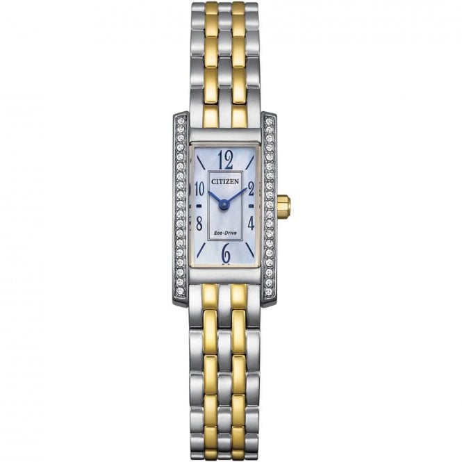 Ladies' Two Tone Petite Palidoro Eco-Drive Watch