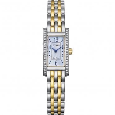 Ladies' Two Tone Petite Palidoro Eco-Drive Watch