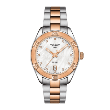 Ladies' Two Tone PR100 Sport Chic Watch