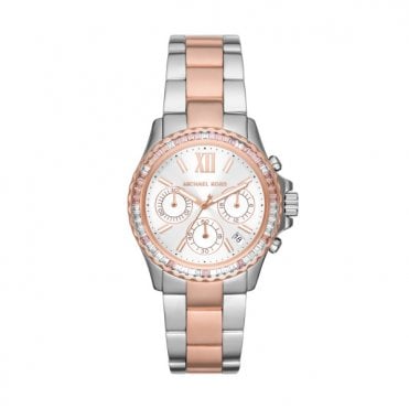 Ladies' Two Tone Stone Set Everest Watch