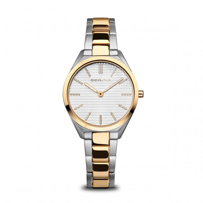 Ladies' Two Tone Ultra Slim Watch