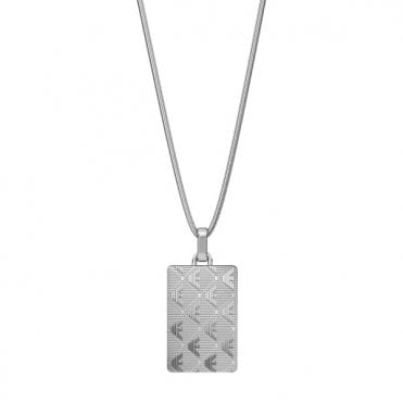 Men' Stainless Steel Eagle Duality Necklace