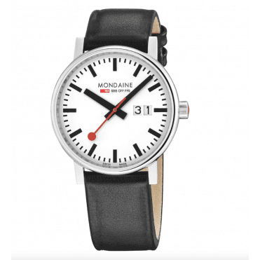 Men's 40mm Evo2 Grape Leather Watch 
