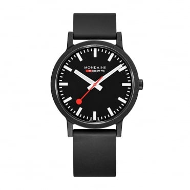 Men's Black 41mm Essence Watch MS1.41120.RB