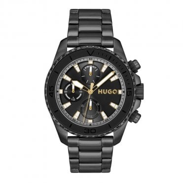 Men's Black Ion Plated DIVE Watch