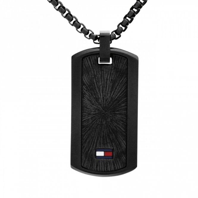 Men's Black Ion Plated Jameson Necklace