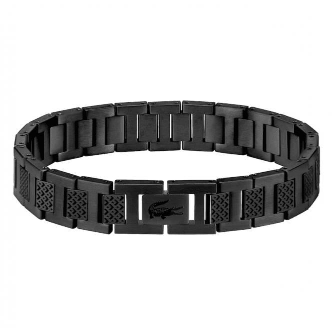 Men's Black Ion Plated Metropole Bracelet