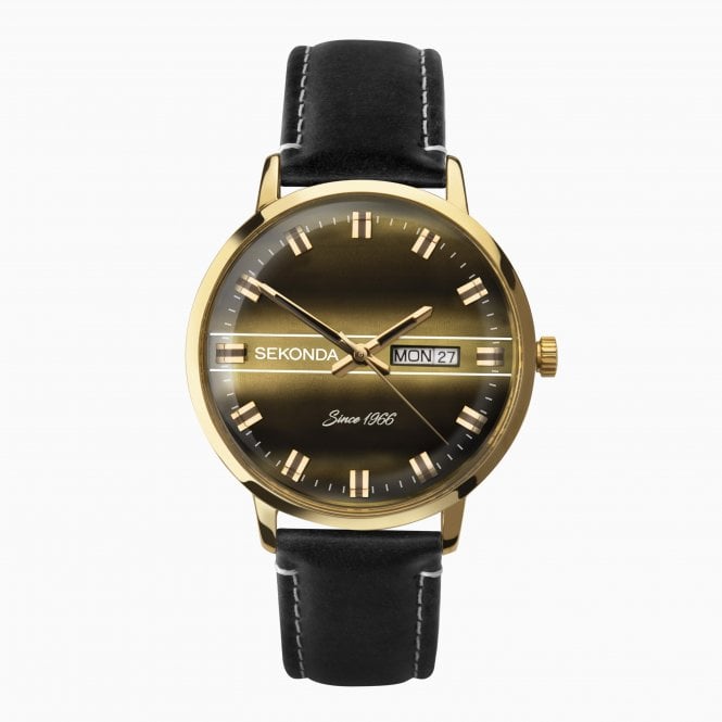 Men's Black Leather Originals Watch