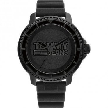 Men's Black Rubber Tokyo Watch