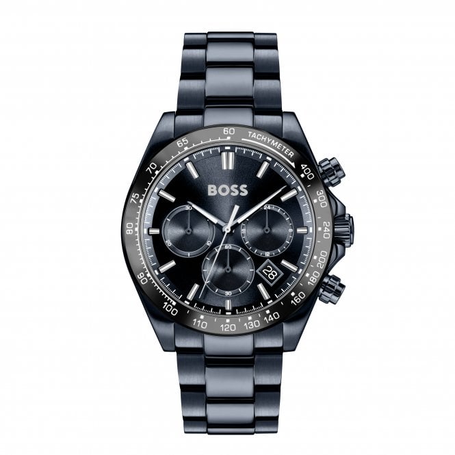Men's Blue Ion Plated Chronograph Hero 2.0 Watch