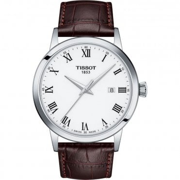Men's Brown Leather Classic Dream Watch