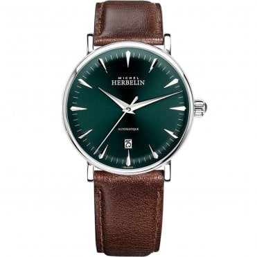 Men's Brown Leather Inspiration Automatic Watch