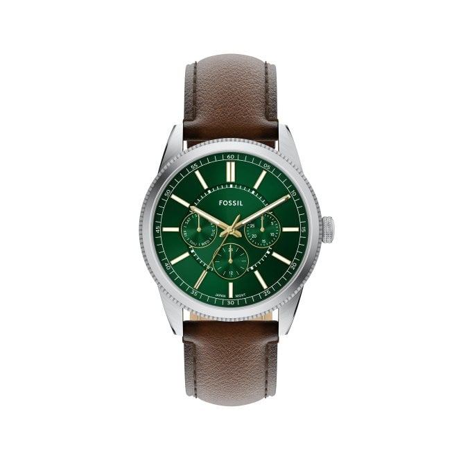 Men's Brown Leather Pearson Watch