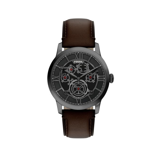 Men's Brown Leather Townsman Watch