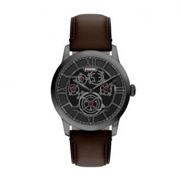 Men's Brown Leather Townsman Watch